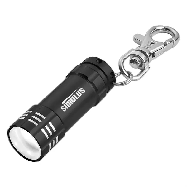 Mini aluminum LED light with key clip.... from ASI 61125 Hit Promotional Products / Hit®