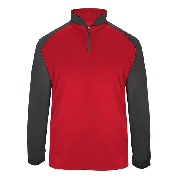 1/4 zip with UPF 50+ sun protection from UVA and UVB,... from ASI 37461 Augusta Sportswear