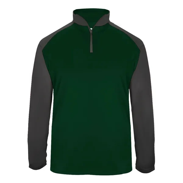 1/4 zip with UPF 50+ sun protection from UVA and UVB,... from ASI 37461 Augusta Sportswear
