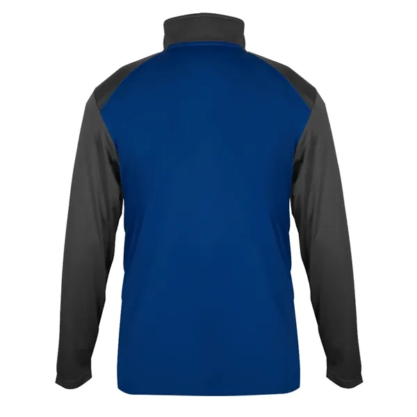 1/4 zip with UPF 50+ sun protection from UVA and UVB,... from ASI 37461 Augusta Sportswear