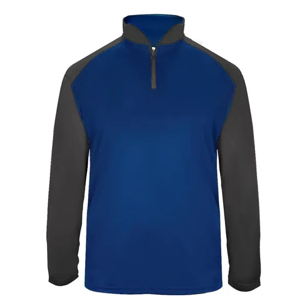 1/4 zip with UPF 50+ sun protection from UVA and UVB,... from ASI 37461 Augusta Sportswear