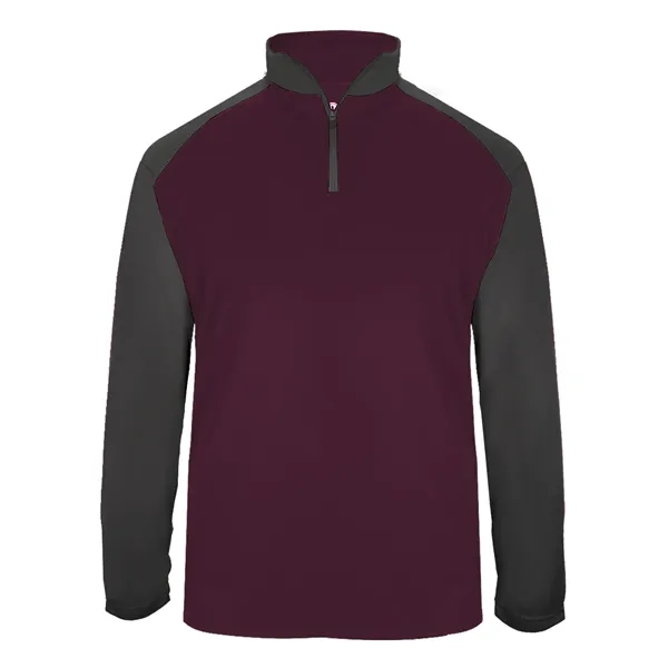 1/4 zip with UPF 50+ sun protection from UVA and UVB,... from ASI 37461 Augusta Sportswear