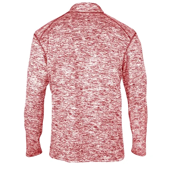 1/4 Zip with double-needle hem, Self-fabric collar with 8" locking zipper,... from ASI 37461 Augusta Sportswear