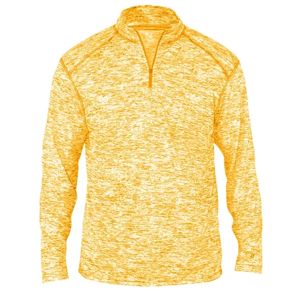 1/4 Zip with double-needle hem, Self-fabric collar with 8" locking zipper,... from ASI 37461 Augusta Sportswear