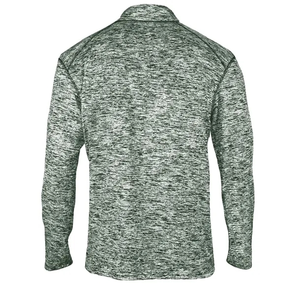 1/4 Zip with double-needle hem, Self-fabric collar with 8" locking zipper,... from ASI 37461 Augusta Sportswear