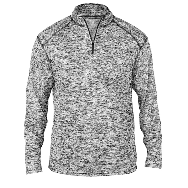 1/4 Zip with double-needle hem, Self-fabric collar with 8" locking zipper,... from ASI 37461 Augusta Sportswear
