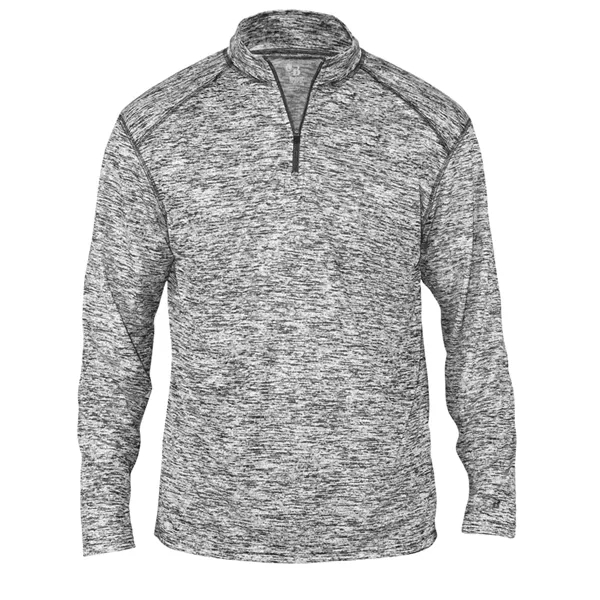 1/4 Zip with double-needle hem, Self-fabric collar with 8" locking zipper,... from ASI 37461 Augusta Sportswear