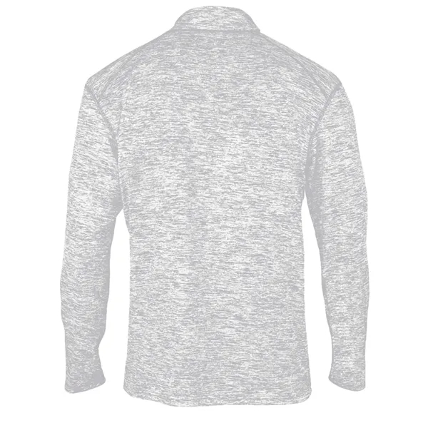 1/4 Zip with double-needle hem, Self-fabric collar with 8" locking zipper,... from ASI 37461 Augusta Sportswear