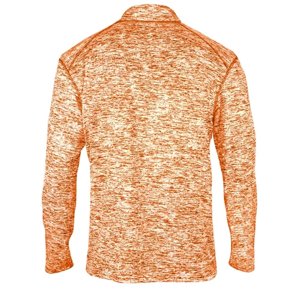 1/4 Zip with double-needle hem, Self-fabric collar with 8" locking zipper,... from ASI 37461 Augusta Sportswear