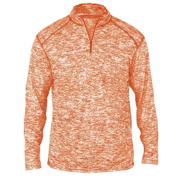 1/4 Zip with double-needle hem, Self-fabric collar with 8" locking zipper,... from ASI 37461 Augusta Sportswear