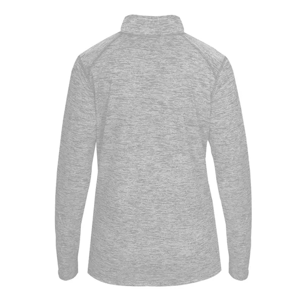 Women's 1/4 zip with double-needle hem, thumb hole in sleeves, self-fabric... from ASI 37461 Augusta Sportswear