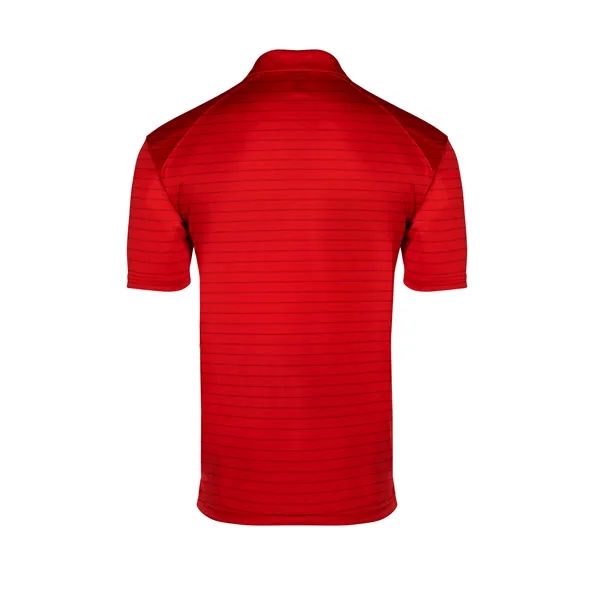 Polo shirt with tonal stripes knitted into fabric creating textured effect.... from ASI 37461 Augusta Sportswear