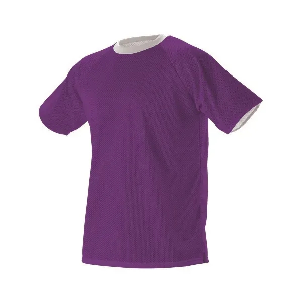 Youth mesh jersey with double thickness body, modified raglan sleeves, fully... from ASI 37461 Augusta Sportswear