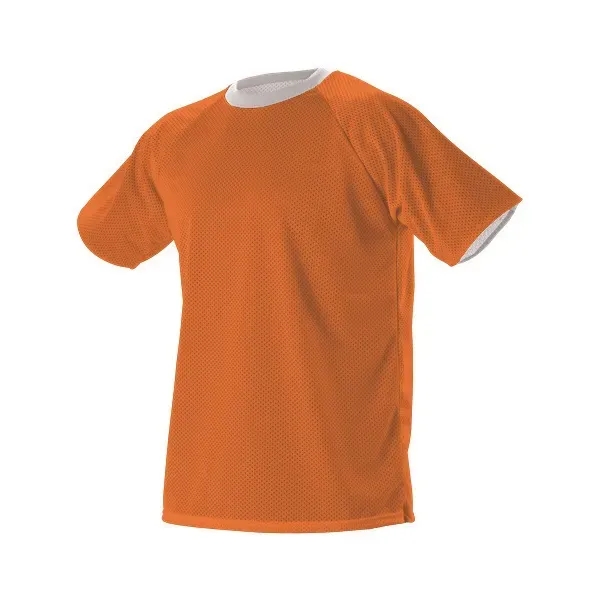 Youth mesh jersey with double thickness body, modified raglan sleeves, fully... from ASI 37461 Augusta Sportswear
