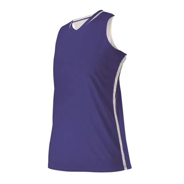 Ladies Match-Up Basketball Jersey with 100% polyester wicking knit.... from ASI 37461 Augusta Sportswear