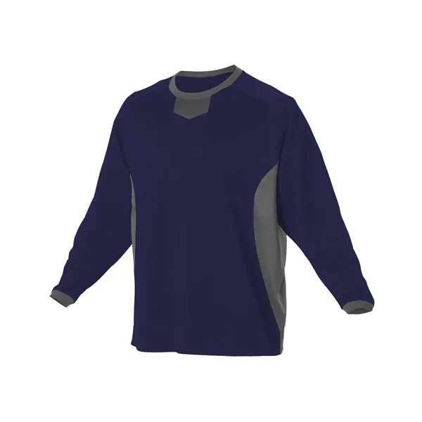 The Baseball Practice Pullover is made from 100% Extreme Mock Mesh... from ASI 37461 Augusta Sportswear / Pacific Headwear