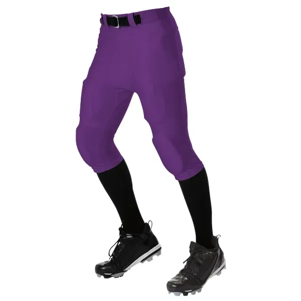 Youth football pants with five panel back construction with no-fly crotch,... from ASI 37461 Augusta Sportswear