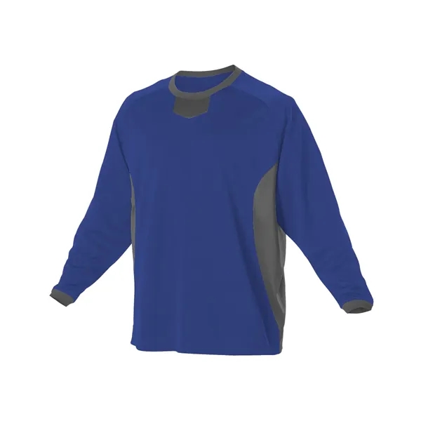 The Baseball Practice Pullover is made from 100% Extreme Mock Mesh... from ASI 37461 Augusta Sportswear / Pacific Headwear