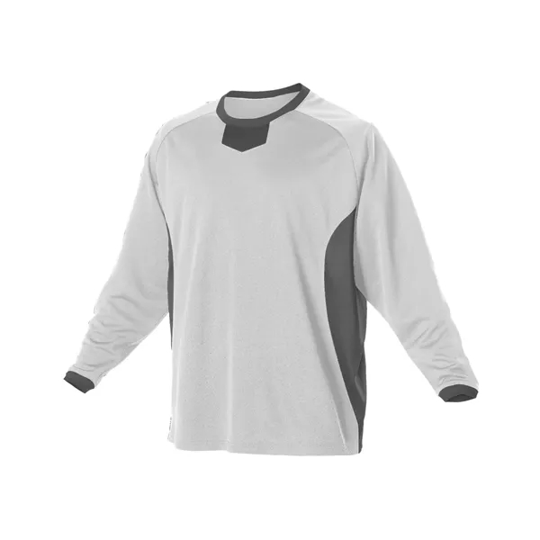 The Baseball Practice Pullover is made from 100% Extreme Mock Mesh... from ASI 37461 Augusta Sportswear / Pacific Headwear