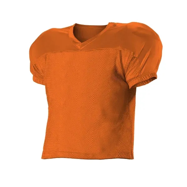 Waist length practice jersey, porthole mesh body and under sleeves for... from ASI 37461 Augusta Sportswear