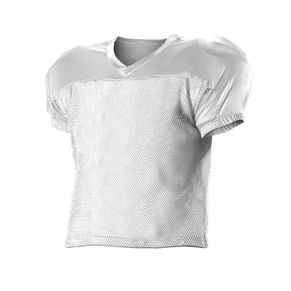 Waist length practice jersey, porthole mesh body and under sleeves for... from ASI 37461 Augusta Sportswear