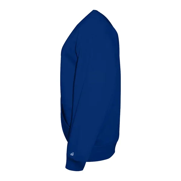 Crew sweatshirt with paneled shoulder for maximum movement.... from ASI 37461 Augusta Sportswear