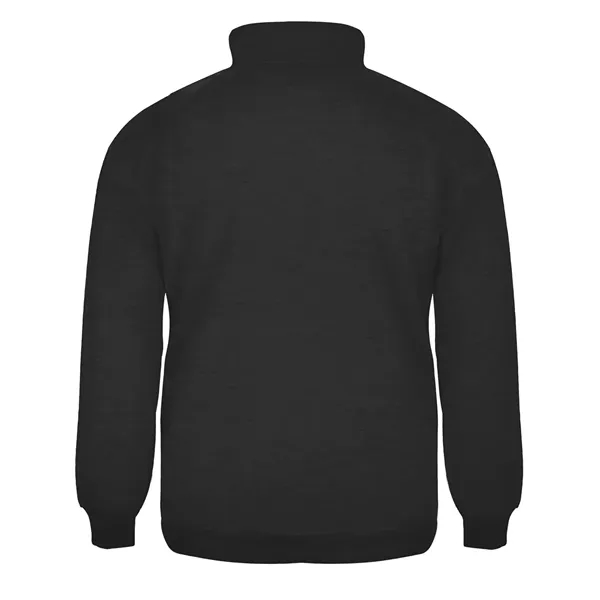 Fleece 1/4 zip pullover with headset opening, self-fabric outer collar with... from ASI 37461 Augusta Sportswear
