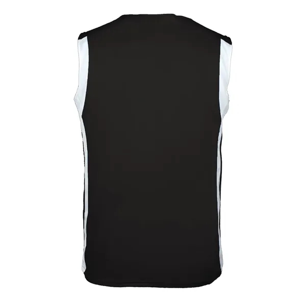 Reversible rank with double-needle hemmed armholes and jersey bottom, collegiate Cut.... from ASI 37461 Augusta Sportswear