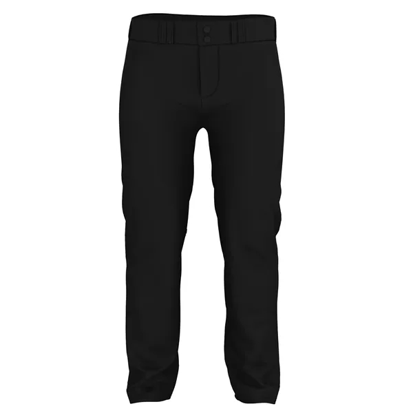 Adult baseball pants with leg opening has a hook and loop... from ASI 37461 Augusta Sportswear