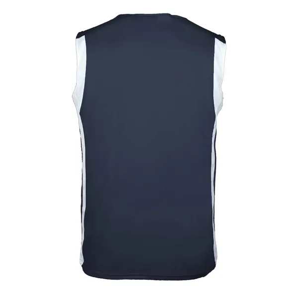 Reversible rank with double-needle hemmed armholes and jersey bottom, collegiate Cut.... from ASI 37461 Augusta Sportswear