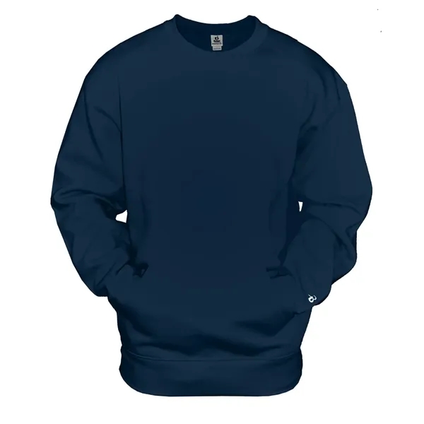 Crew sweatshirt with paneled shoulder for maximum movement.... from ASI 37461 Augusta Sportswear