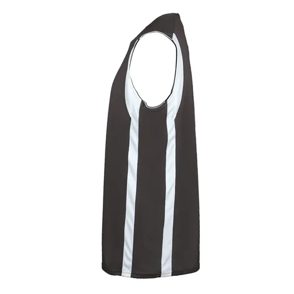 Reversible rank with double-needle hemmed armholes and jersey bottom, collegiate Cut.... from ASI 37461 Augusta Sportswear