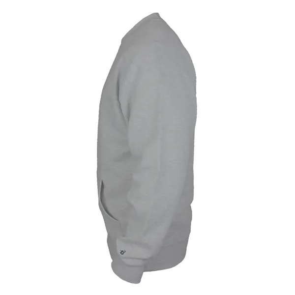 Crew sweatshirt with paneled shoulder for maximum movement.... from ASI 37461 Augusta Sportswear