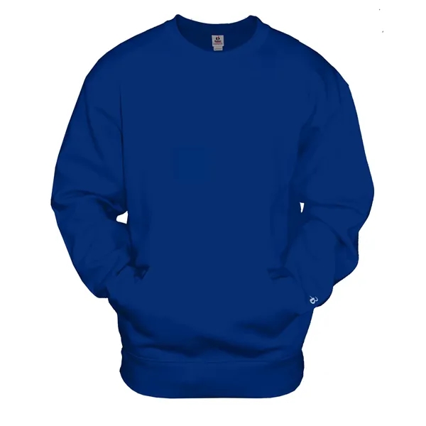 Crew sweatshirt with paneled shoulder for maximum movement.... from ASI 37461 Augusta Sportswear