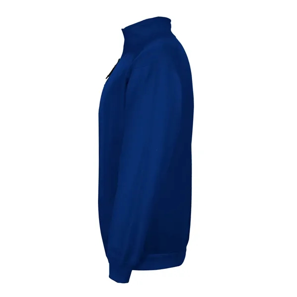 Fleece 1/4 zip pullover with headset opening, self-fabric outer collar with... from ASI 37461 Augusta Sportswear