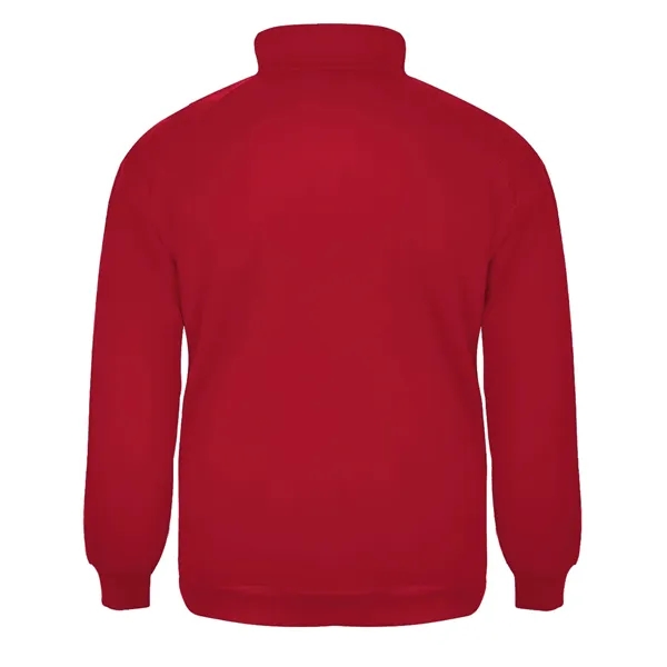 Fleece 1/4 zip pullover with headset opening, self-fabric outer collar with... from ASI 37461 Augusta Sportswear