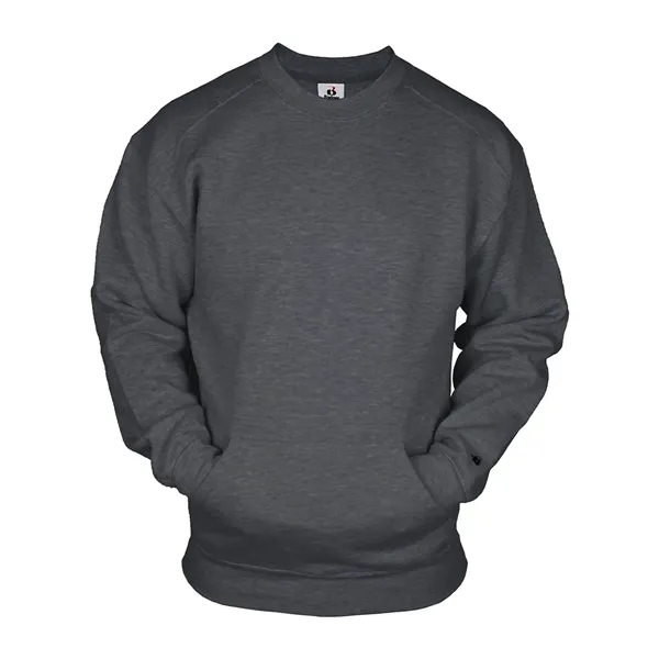 Crew sweatshirt with paneled shoulder for maximum movement.... from ASI 37461 Augusta Sportswear