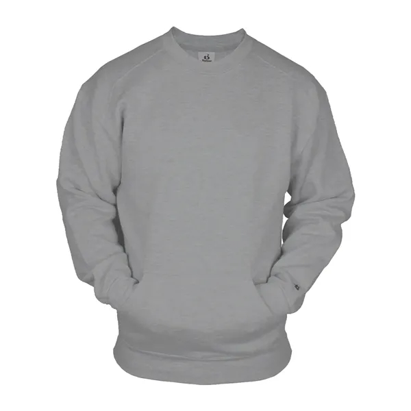 Crew sweatshirt with paneled shoulder for maximum movement.... from ASI 37461 Augusta Sportswear