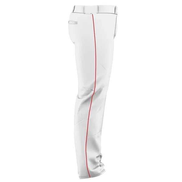 Youth braided baseball pants with leg opening has a hook and... from ASI 37461 Augusta Sportswear
