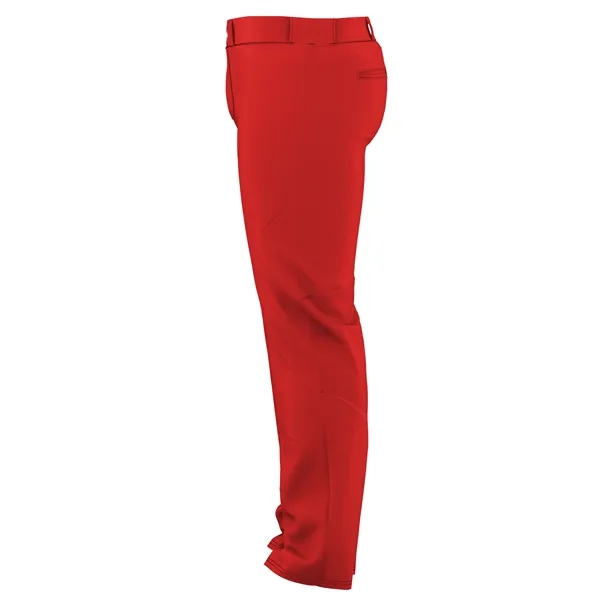 Adult baseball pants with leg opening has a hook and loop... from ASI 37461 Augusta Sportswear