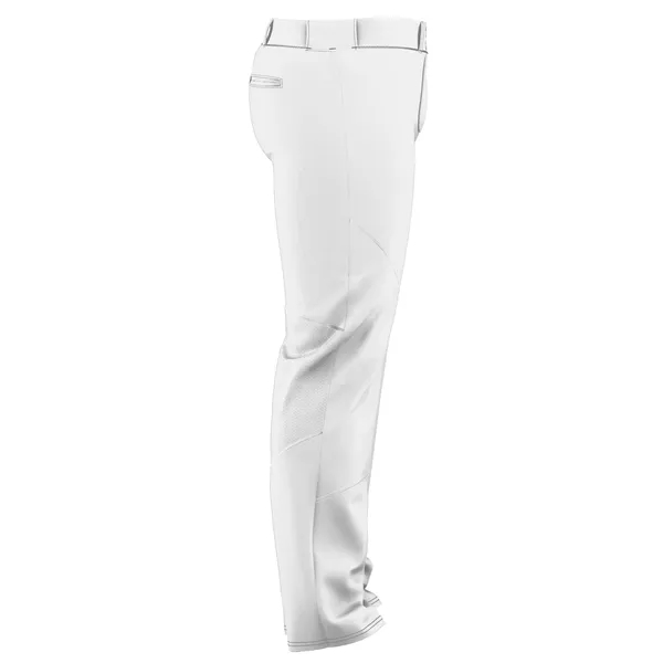 Adult baseball pants with leg opening has a hook and loop... from ASI 37461 Augusta Sportswear