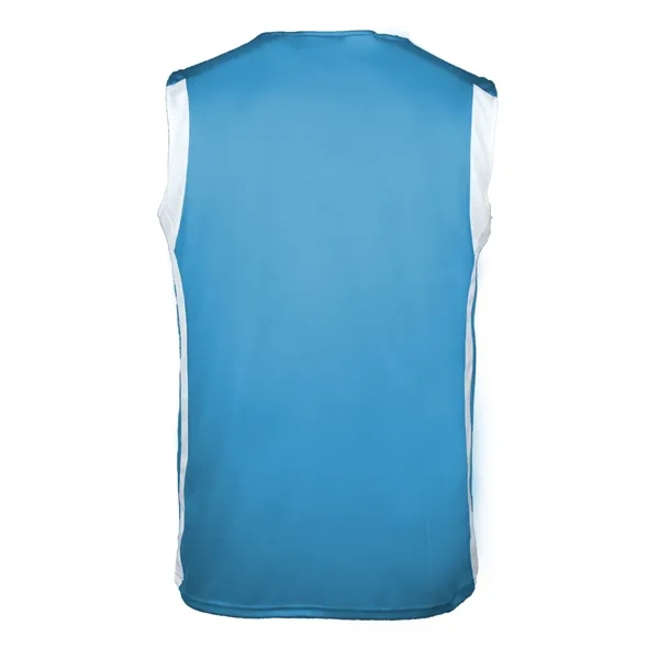 Reversible rank with double-needle hemmed armholes and jersey bottom, collegiate Cut.... from ASI 37461 Augusta Sportswear