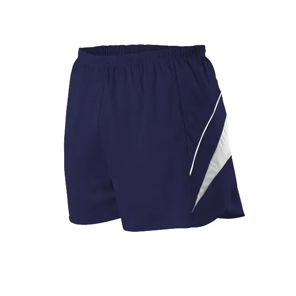 Men's track shorts with single ply body with tricot knit liner,... from ASI 37461 Augusta Sportswear