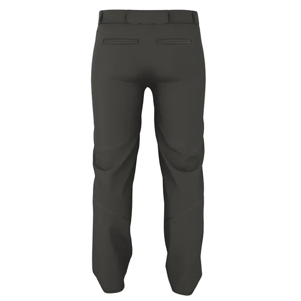 Adult baseball pants with leg opening has a hook and loop... from ASI 37461 Augusta Sportswear