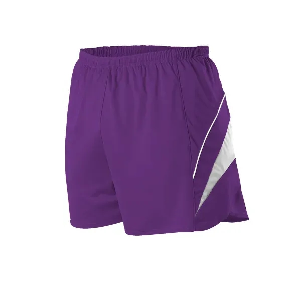 Men's track shorts with single ply body with tricot knit liner,... from ASI 37461 Augusta Sportswear