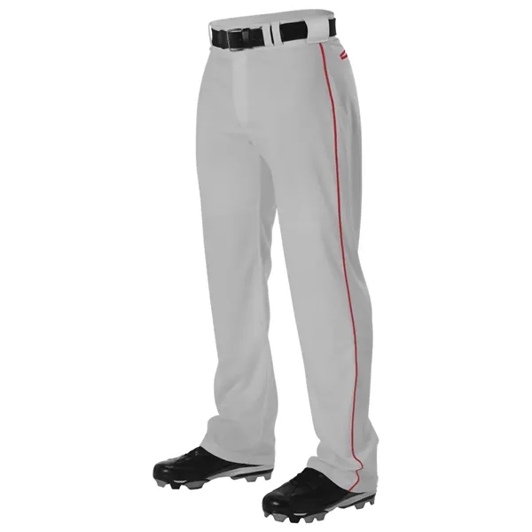 The Warp Knit Braided Baseball Pant is crafted from 100% warp-knit,... from ASI 37461 Augusta Sportswear