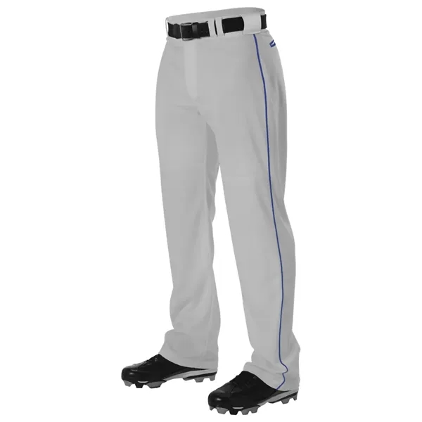 The Warp Knit Braided Baseball Pant is crafted from 100% warp-knit,... from ASI 37461 Augusta Sportswear