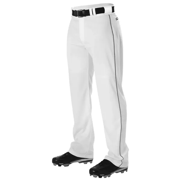 The Warp Knit Braided Baseball Pant is crafted from 100% warp-knit,... from ASI 37461 Augusta Sportswear