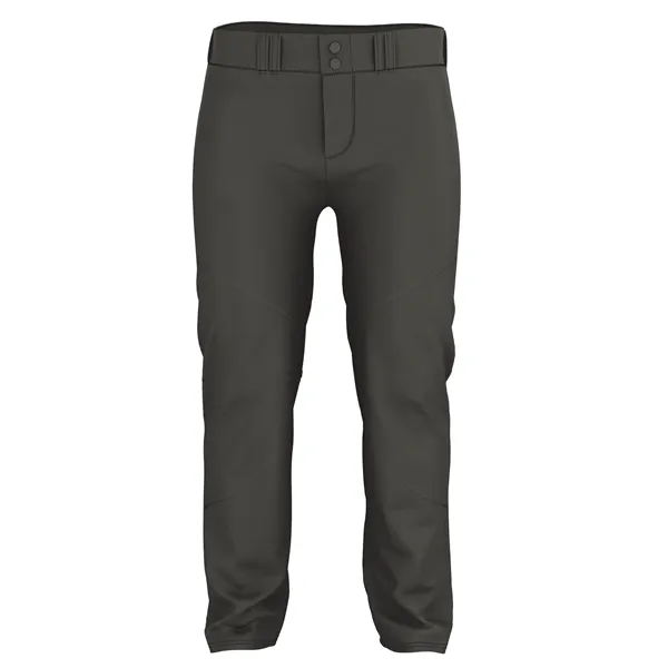 Adult baseball pants with leg opening has a hook and loop... from ASI 37461 Augusta Sportswear