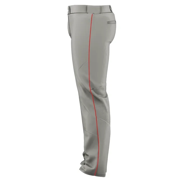 Adult braided baseball pants with leg opening has a hook and... from ASI 37461 Augusta Sportswear
